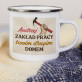 Zakład pracy - Kubek emaliowany