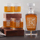 Zasłużył Na Szklankę Whisky - Zestaw Grawerowana Karafka I Szklanki Do Whisky