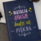 Zawsze piękna - notatnik A5 z nadrukiem Zawsze piękna - notatnik A5 z nadrukiem