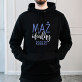 Mąż idealny - Bluza męska czarna z kapturem