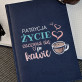 Życie po kawie - notatnik A5 z nadrukiem Życie po kawie - notatnik A5 z nadrukiem