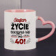 Życie zaczyna się - Personalizowany Kubek